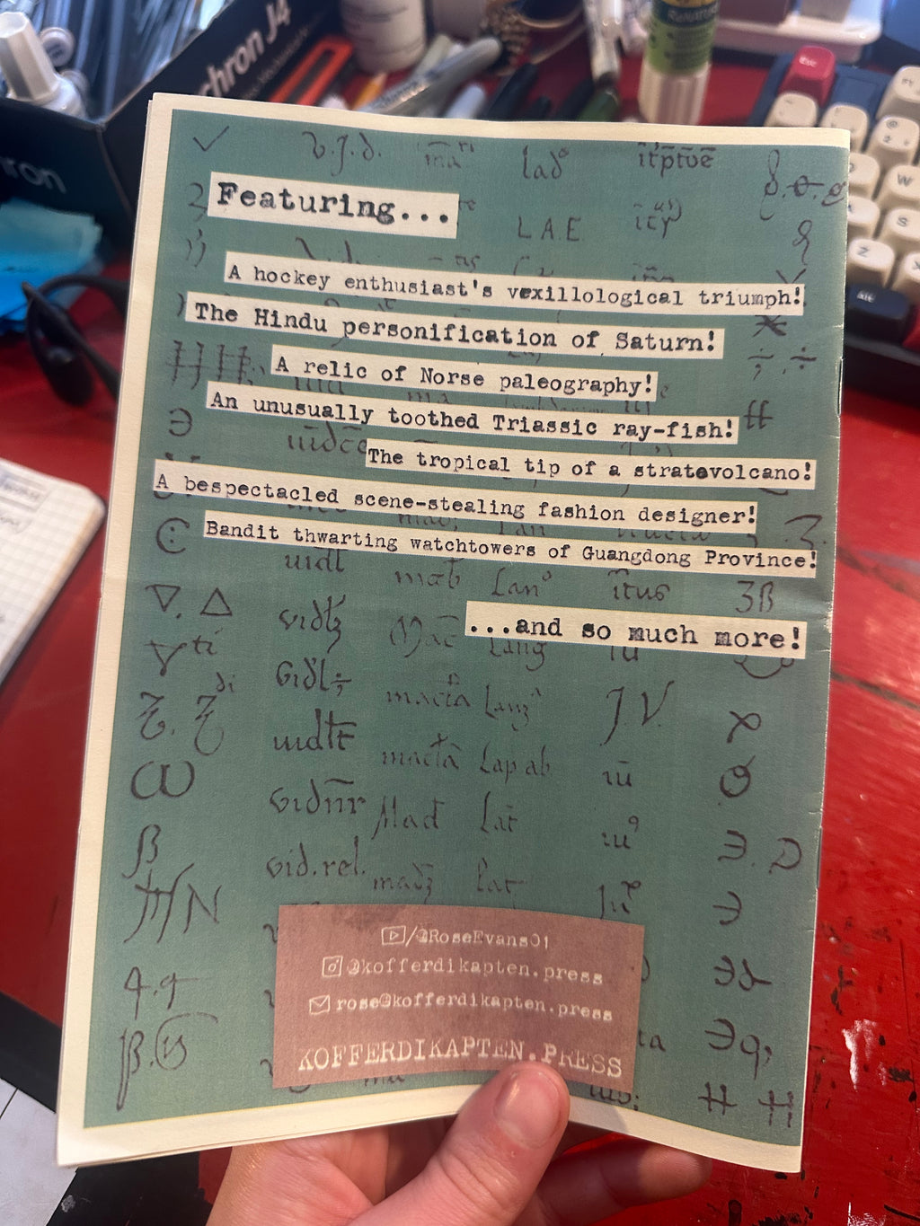 Alt X Volume Four (Handmade Zine)