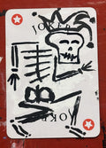 Joker (Original Hand-Painted Skull Card)